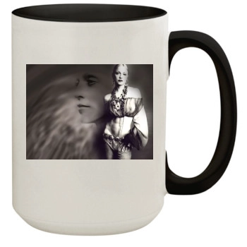 Madonna 15oz Colored Inner & Handle Mug