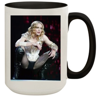 Madonna 15oz Colored Inner & Handle Mug