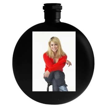 Billie Piper Round Flask