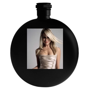 Billie Piper Round Flask