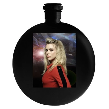 Billie Piper Round Flask