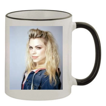 Billie Piper 11oz Colored Rim & Handle Mug