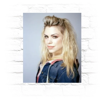 Billie Piper Metal Wall Art