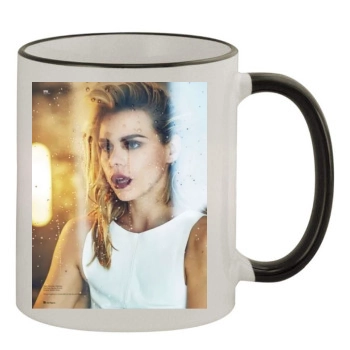 Billie Piper 11oz Colored Rim & Handle Mug