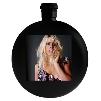 Billie Piper Round Flask