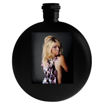 Billie Piper Round Flask