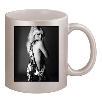 Billie Piper 11oz Metallic Silver Mug