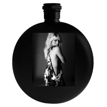 Billie Piper Round Flask