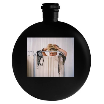 Billie Piper Round Flask