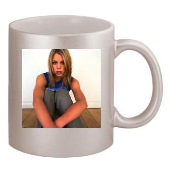 Billie Piper 11oz Metallic Silver Mug