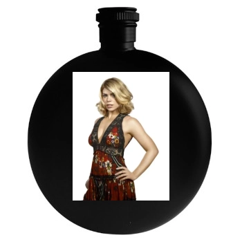 Billie Piper Round Flask