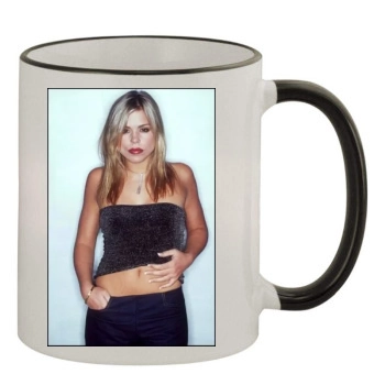 Billie Piper 11oz Colored Rim & Handle Mug