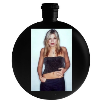 Billie Piper Round Flask