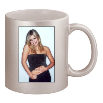 Billie Piper 11oz Metallic Silver Mug