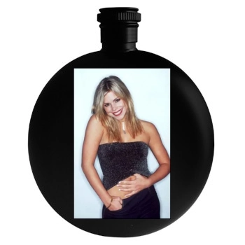 Billie Piper Round Flask