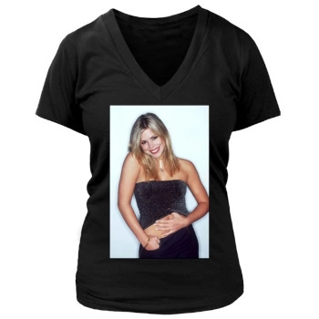 Billie Piper Women's Deep V-Neck TShirt