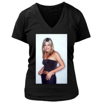 Billie Piper Women's Deep V-Neck TShirt