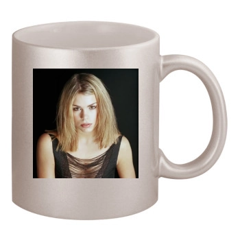 Billie Piper 11oz Metallic Silver Mug