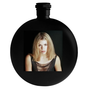 Billie Piper Round Flask