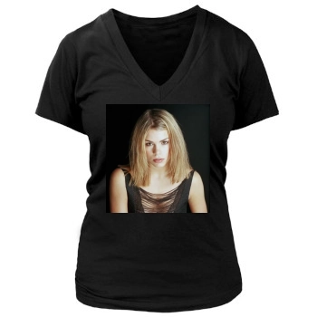 Billie Piper Women's Deep V-Neck TShirt