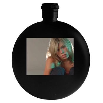 Billie Piper Round Flask