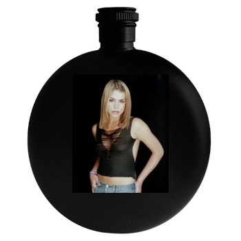 Billie Piper Round Flask