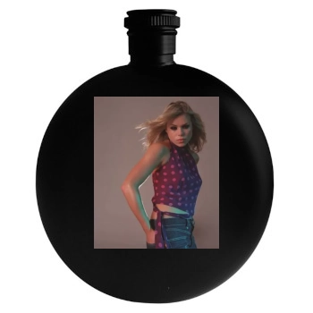 Billie Piper Round Flask