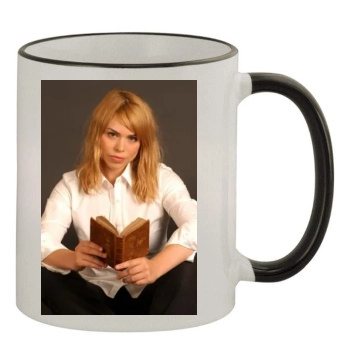 Billie Piper 11oz Colored Rim & Handle Mug