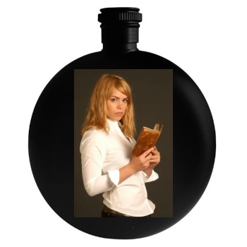 Billie Piper Round Flask