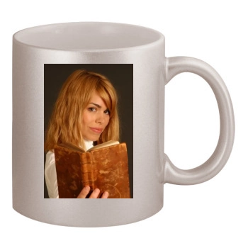 Billie Piper 11oz Metallic Silver Mug