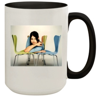 Billie Piper 15oz Colored Inner & Handle Mug