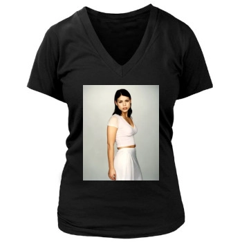 Billie Piper Women's Deep V-Neck TShirt