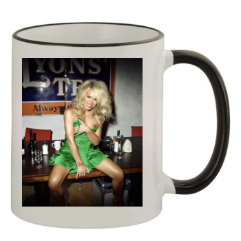 Billie Piper 11oz Colored Rim & Handle Mug