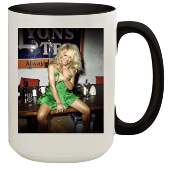 Billie Piper 15oz Colored Inner & Handle Mug