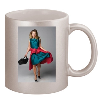 Billie Piper 11oz Metallic Silver Mug