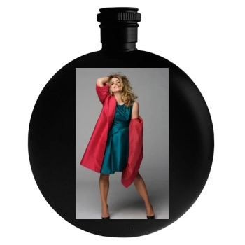 Billie Piper Round Flask