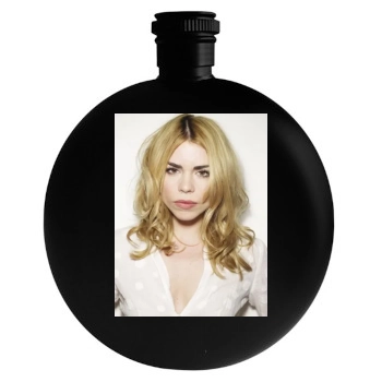 Billie Piper Round Flask