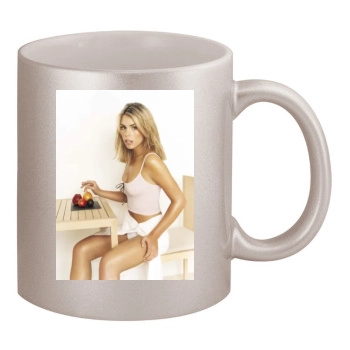 Billie Piper 11oz Metallic Silver Mug