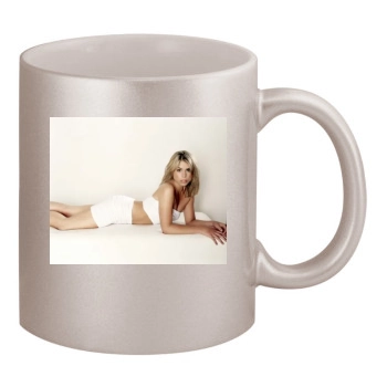 Billie Piper 11oz Metallic Silver Mug