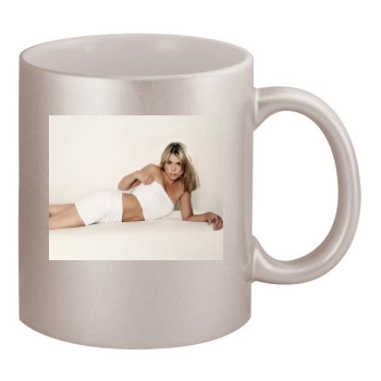 Billie Piper 11oz Metallic Silver Mug