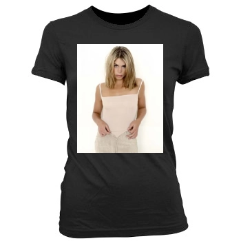 Billie Piper Women's Junior Cut Crewneck T-Shirt