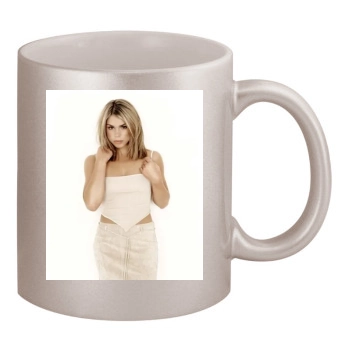 Billie Piper 11oz Metallic Silver Mug