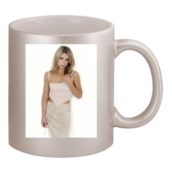 Billie Piper 11oz Metallic Silver Mug