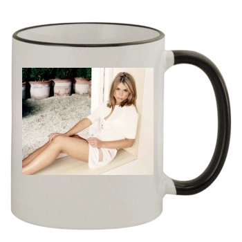 Billie Piper 11oz Colored Rim & Handle Mug