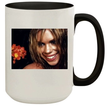 Billie Piper 15oz Colored Inner & Handle Mug