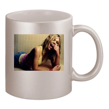 Billie Piper 11oz Metallic Silver Mug