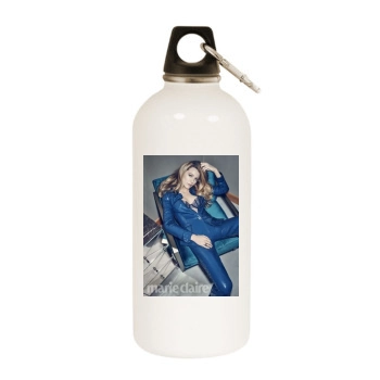 Blake Lively White Water Bottle With Carabiner