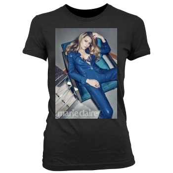 Blake Lively Women's Junior Cut Crewneck T-Shirt