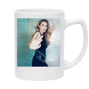 Blake Lively 14oz White Statesman Mug