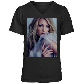 Blake Lively Men's V-Neck T-Shirt